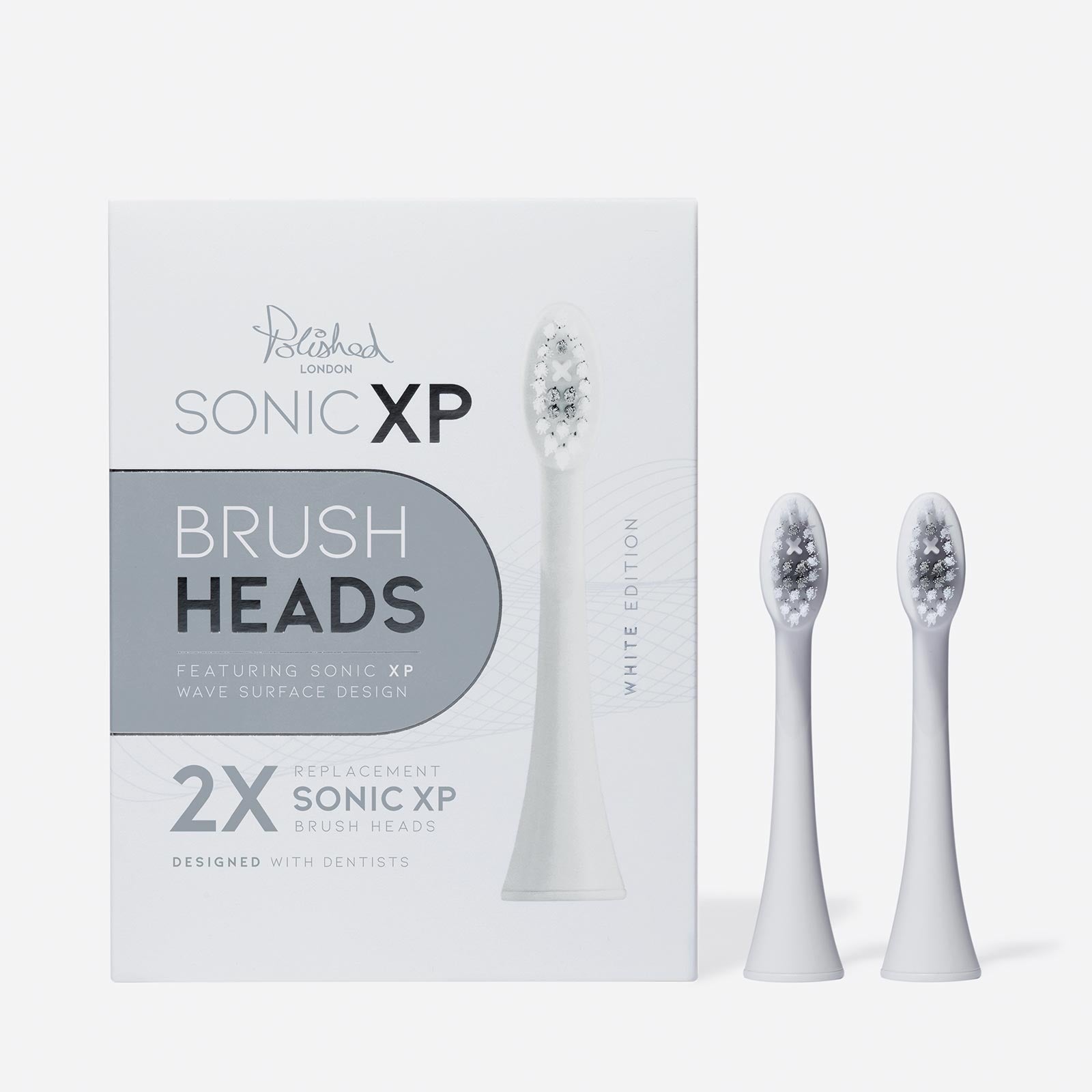Sonic XP Toothbrush & Replacement Toothbrush Heads Bundle
