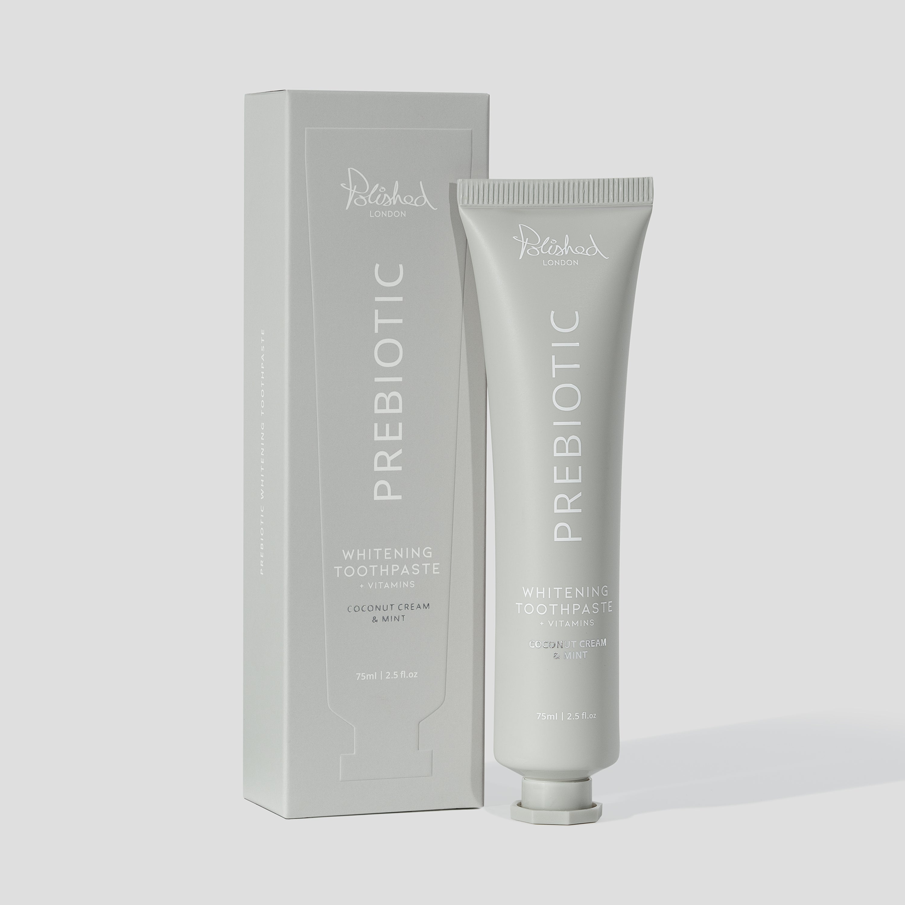 Prebiotic Whitening Toothpaste - Coconut Cream & Mint