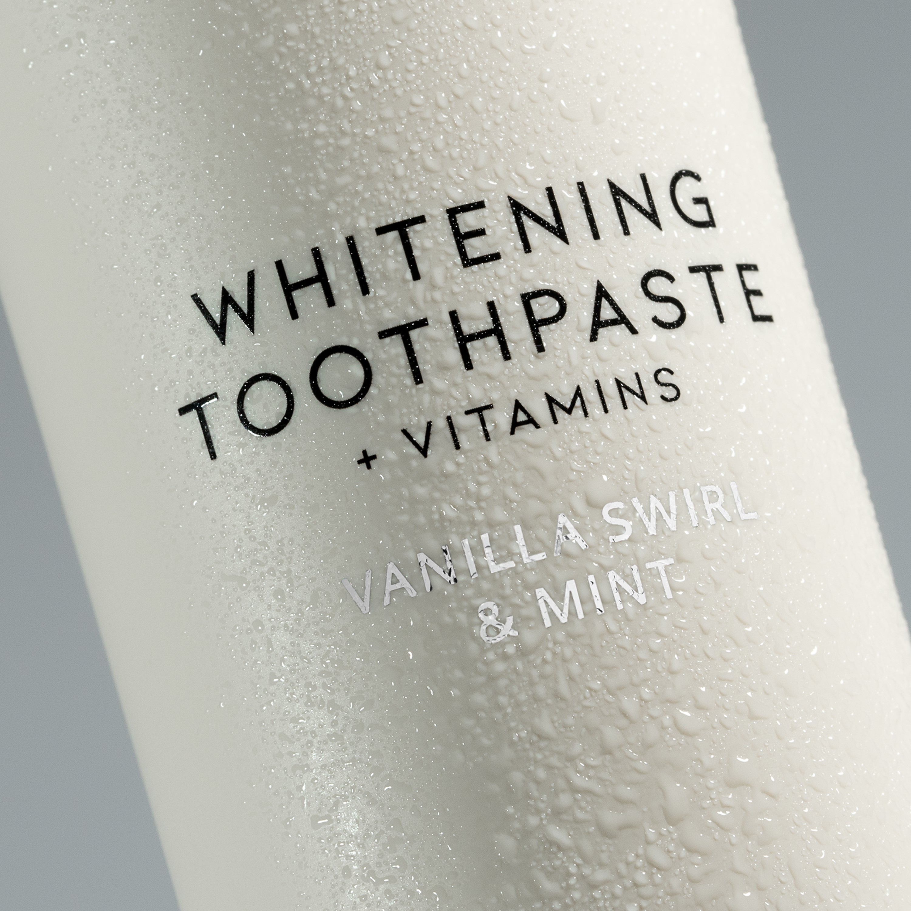 Mini Vanilla Swirl & Mint Toothpaste 20ml | Travel Size Prebiotic Whitening Toothpaste | Polished London