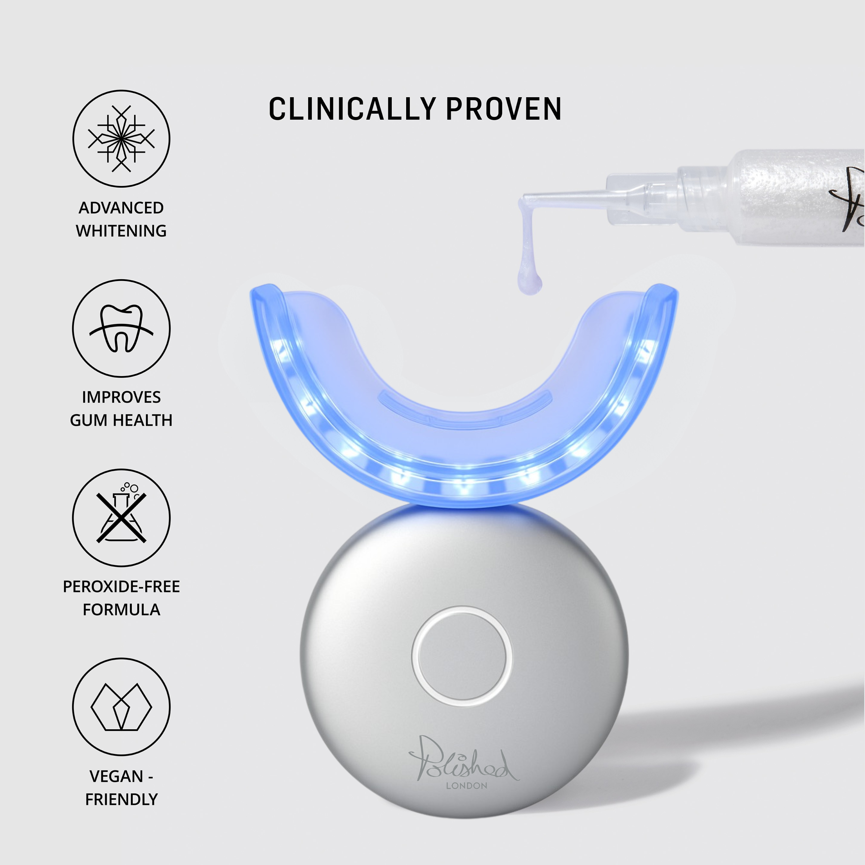 LED Dual Light Teeth Whitening Kit