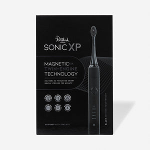 
                  
                    The Polished London Sonic XP Toothbrush box in black
                  
                
